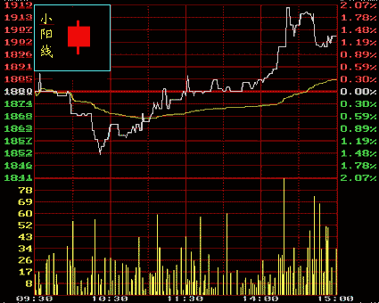 股票知识：K线图之小阳线与上吊阳线